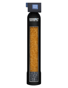 Whole-home water softener tank